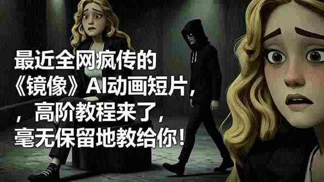 （16427期）最近全网疯传的《镜像》AI动画短片，高阶教程来了，毫无保留地教给你！-副业部