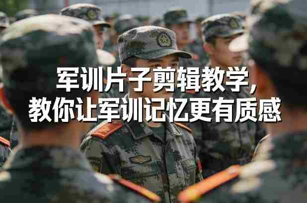 军训片子剪辑教学,教你让军训记忆更有质感