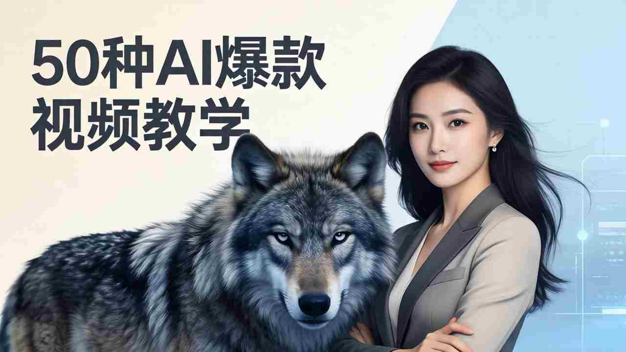 （17815期）50种AI爆款视频教学：影视级古诗词+治愈萌宠+山海经蛟龙，高阶宝典商业落地-副业部