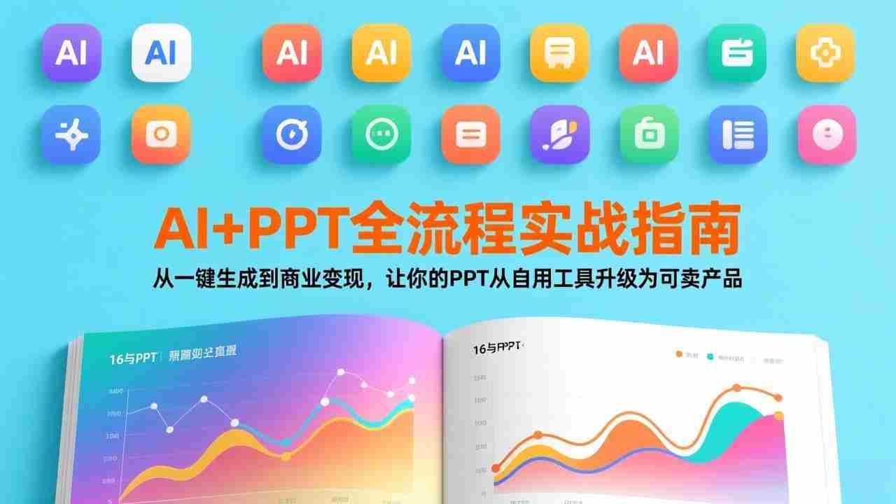 （17565期）AI+PPT全流程实战指南：从一键生成到商业变现，让你的PPT从自用工具升级为可卖产品-副业部