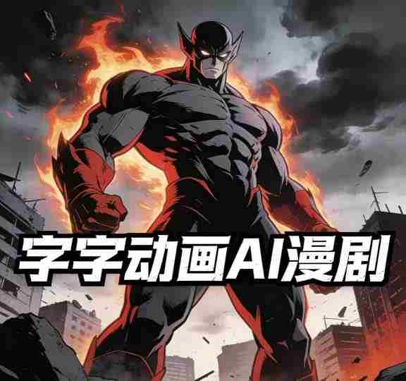 字字动画AI漫剧2026年第1期系统课程，小白看完就能学会实操的漫剧课，单人月收1-3W-副业部