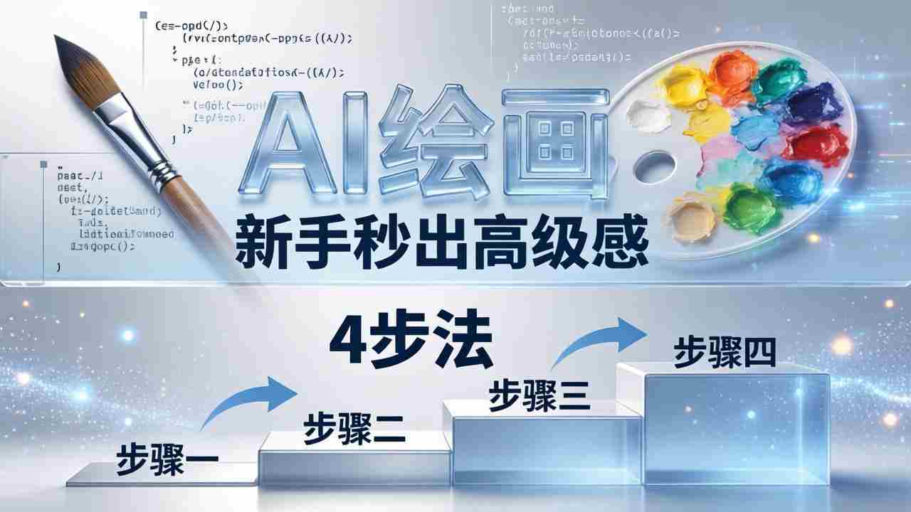 （18225期）AI绘画入门别再硬磕了！即梦4步法：万能提示词公式+BRTR框架，新手秒出高级感-副业部