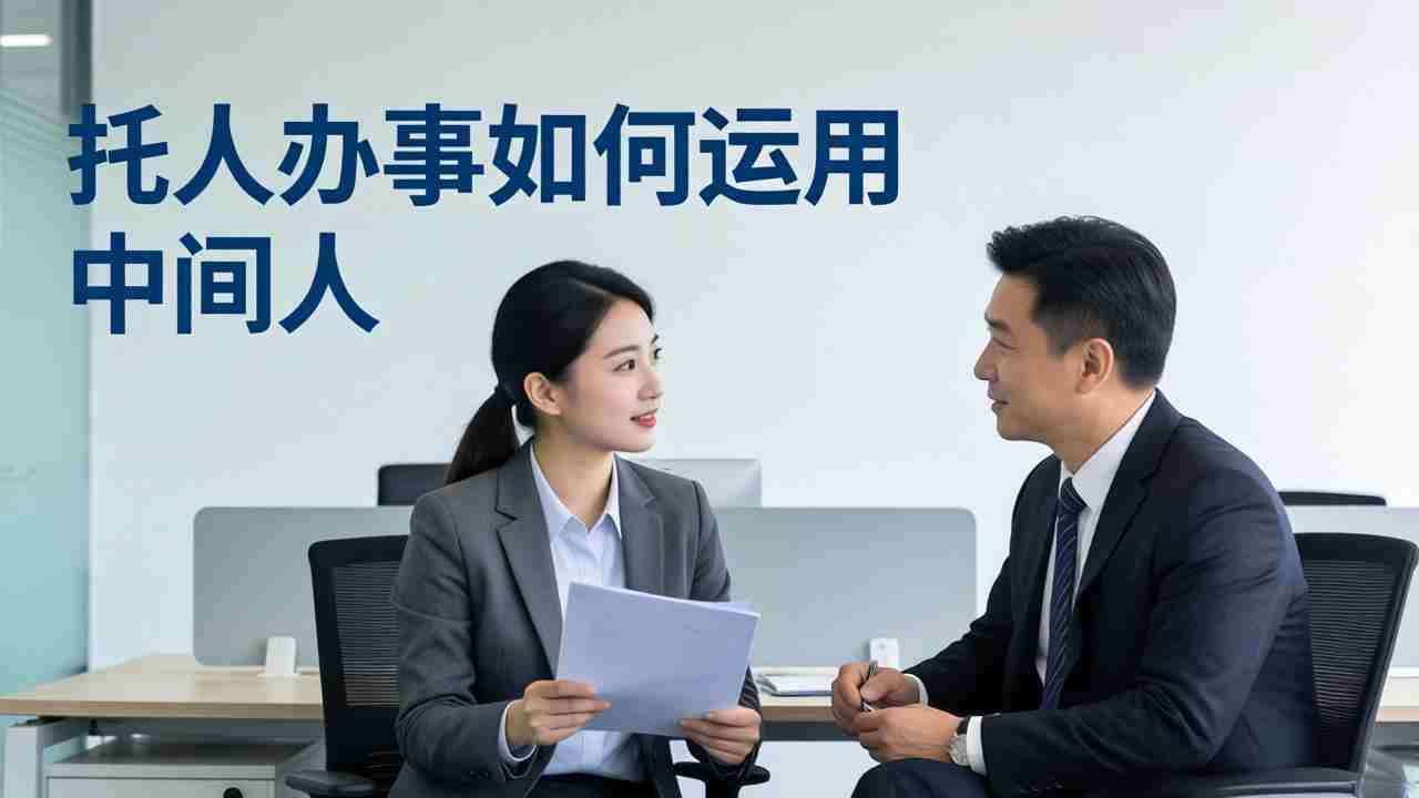 （17938期）付费文章：托人办事如何运用中间人？-副业部