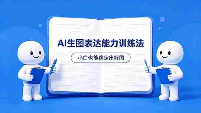 （18377期）AI生图不是做漂亮图，而是表达能力。这套方法让小白也能稳定出好图-副业部