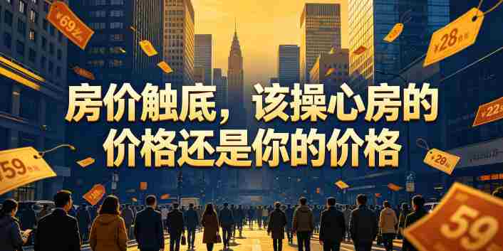 付费文章：房价触底，该操心房的价格还是你的价格-副业部