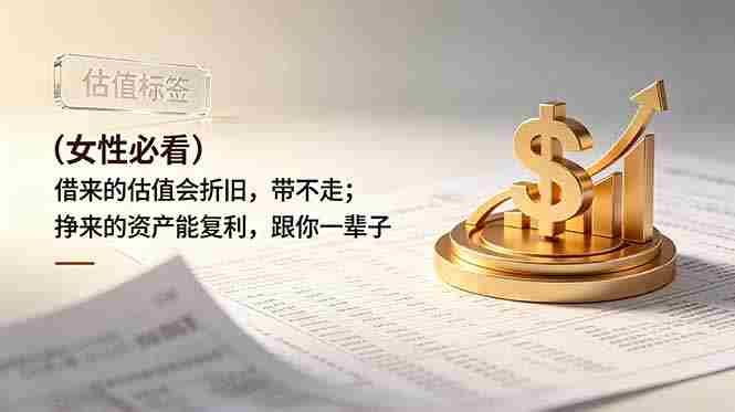 （19043期）付费文章：（女性必看）借来的估值会折旧，带不走；挣来的资产能复利，跟你一辈子-副业部