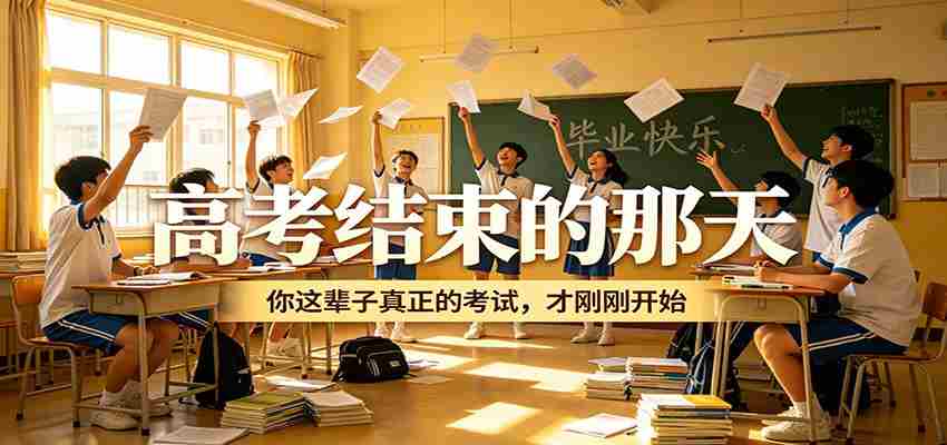 公众号付费文章《高考结束的那天，你这辈子真正的考试，才刚刚开始》-副业部