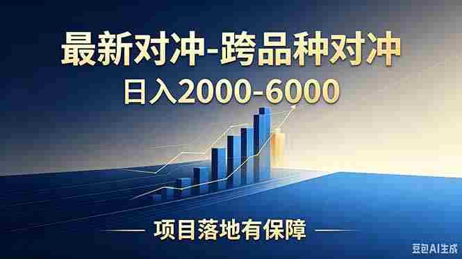 （18843期）跨品种对冲震撼首发！日收益2000-6000+，项目绿色长久，安全稳健，合规靠谱，可批量放大-副业部