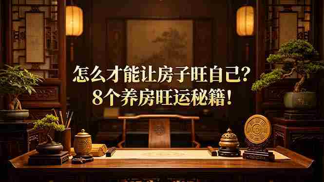 （19023期）付费文章：怎么才能让房子旺自己？8个养房旺运秘籍！-副业部