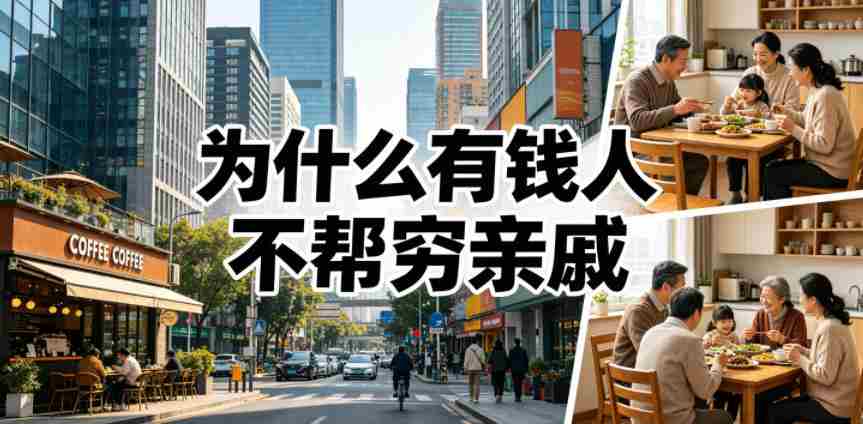 付费文章：为什么有钱人不帮穷亲戚？-副业部