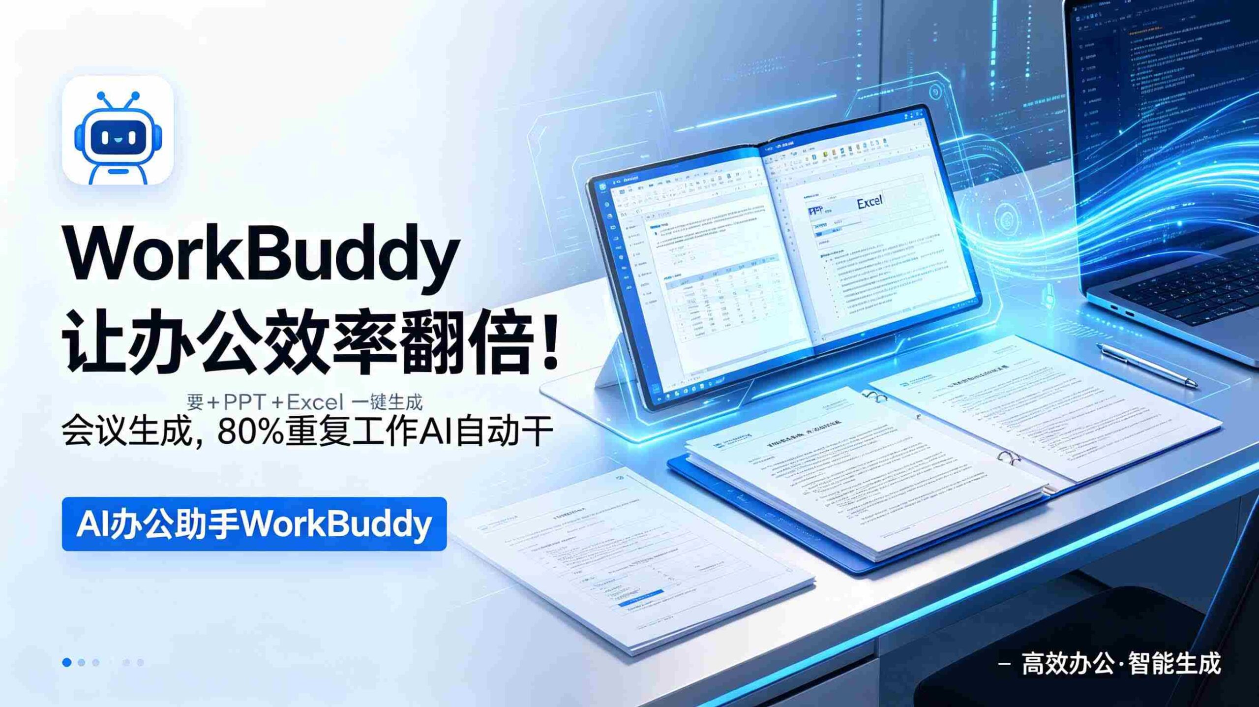 （18859期）WorkBuddy让办公效率翻倍！会议纪要+PPT+Excel一键生成，80%重复工作AI自动干-副业部