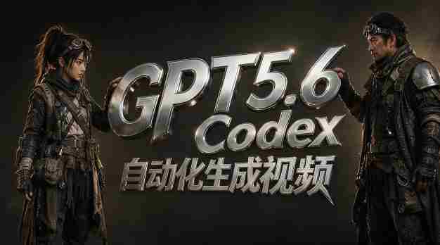 GPT5.6+Codex自动化生成视频全流程实战，从提示词设计、角色设定、封面海报，到视频生成思路与自动化工作流-副业部
