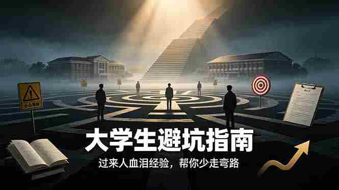 （19195期）付费文章：大学生避坑指南 ，过来人血泪经验，帮你少走弯路-副业部