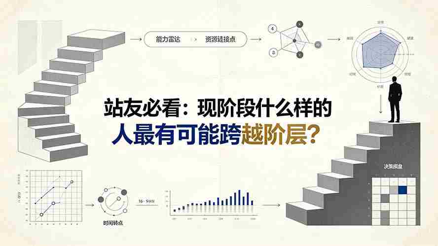 （19475期）付费文章：站友必看：现阶段什么样的人最有可能跨越阶层?-副业部