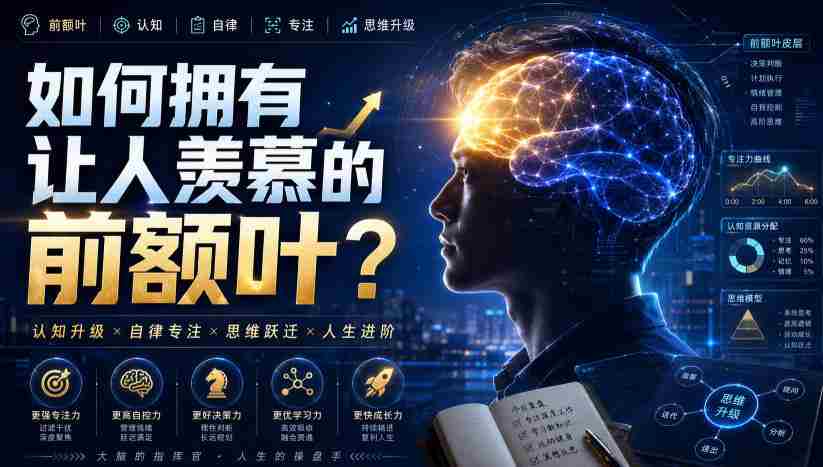 付费文：如何拥有让人羡慕的前额叶？-副业部