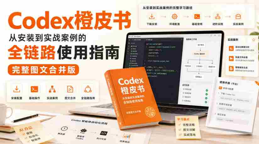 Codex橙皮书，从安装到实战案例的全链路使用指南，完整图文合并版-副业部