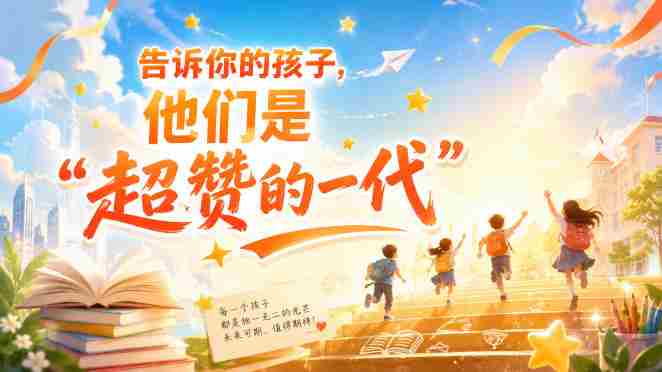 某付费社群专属文章：告诉你的孩子，他们是“超赞的一代”。-副业部