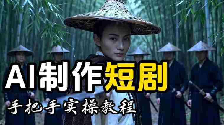 【保姆级手把手教程】AI短剧制作完整流程教学，从小白零基础到成片大神-副业部