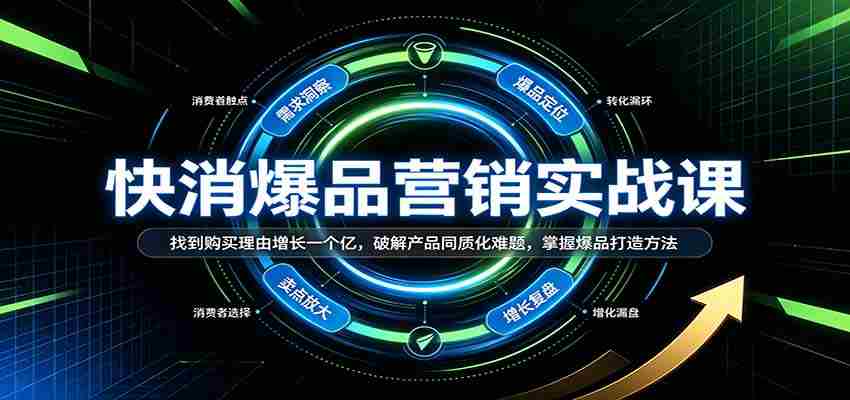 揭秘快消爆款营销秘籍：解锁购买动机，助力销量翻番，破解同质化困境，掌握爆款制造诀窍