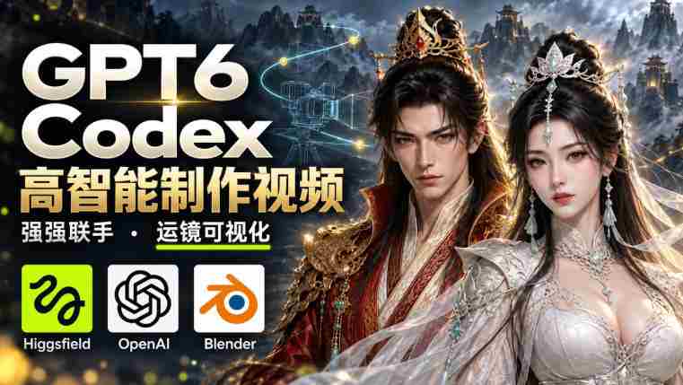 Astra×Codex携手GPT-6，打造视觉盛宴：与Higgsfield共谋高智能视频创作之道-副业部