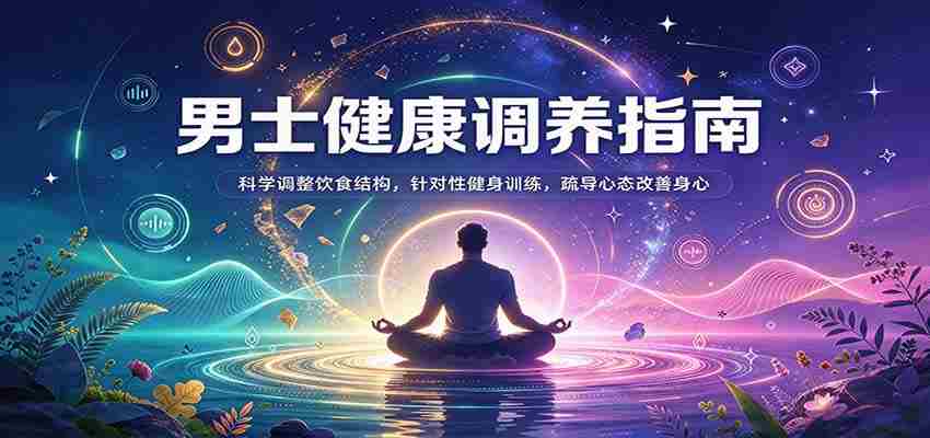 男性养生秘籍:合理膳食搭配,精准运动锻炼,调节心情,全方位呵护身心健康-副业部