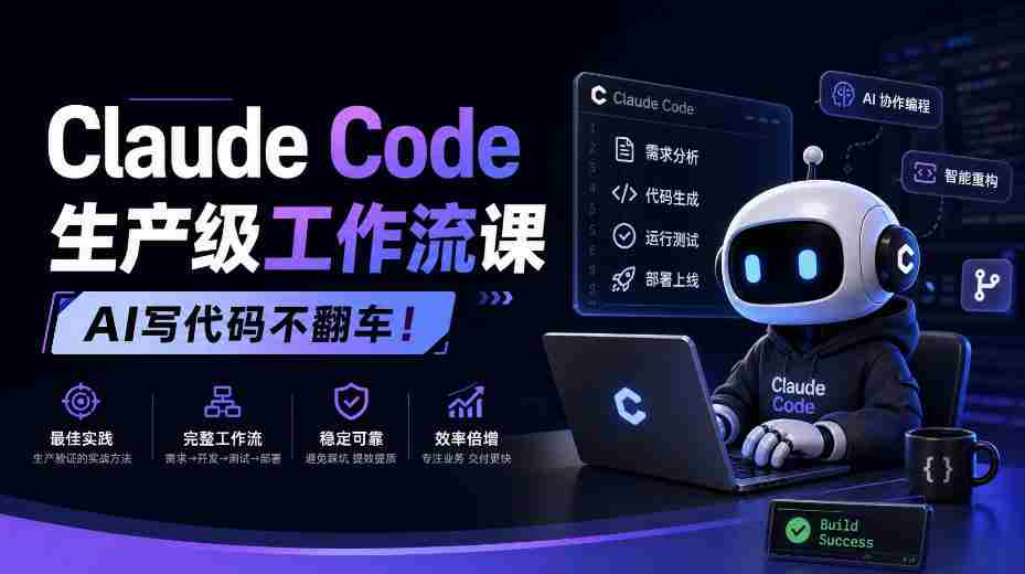 AI编程新篇章，Claude Code打造无故障工作流教程【独家中英双语呈现