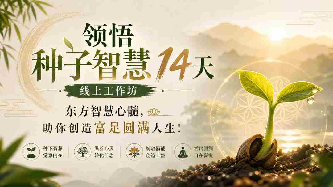 14天鹿大米种子智慧之旅，汲取东方心髓，开启富足圆满人生之旅！