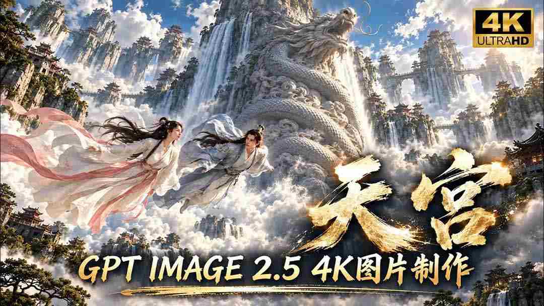 高清解析】GPT Image 2.5深度体验:4K画质究竟有多惊艳?全方位评测皮肤、细节处理及太空场景-副业部