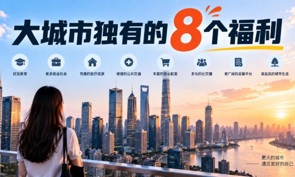 某公众号付费文章：大城市独有的8个福利