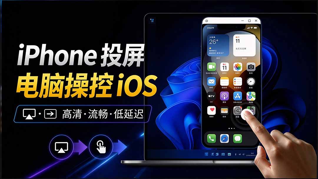 （21270期）iPhone 投屏到 Windows 电脑，还支持操控IOS系统，多台设备能同时上屏，有点意思 iPhoneMirror-副业部