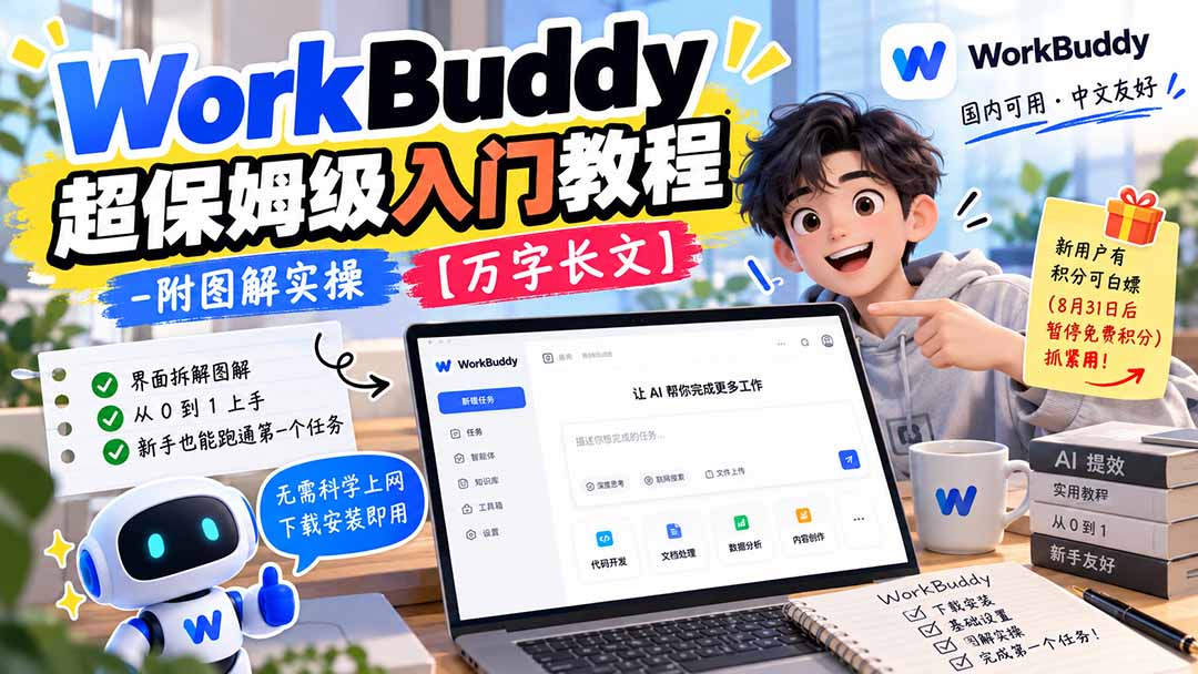 (20882期)WorkBuddy 超保姆级入门教程-附图解实操 【万字长文】插图 (20882期)WorkBuddy 超保姆级入门教程-附图解实操 【万字长文】插图