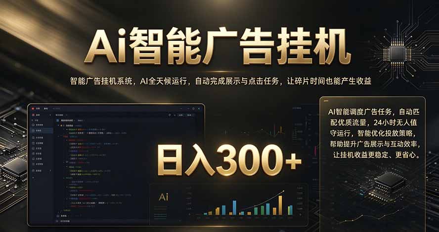 （20888期）闲置设备别闲置，AI 广告自动化任务，看懂少走弯路-副业部