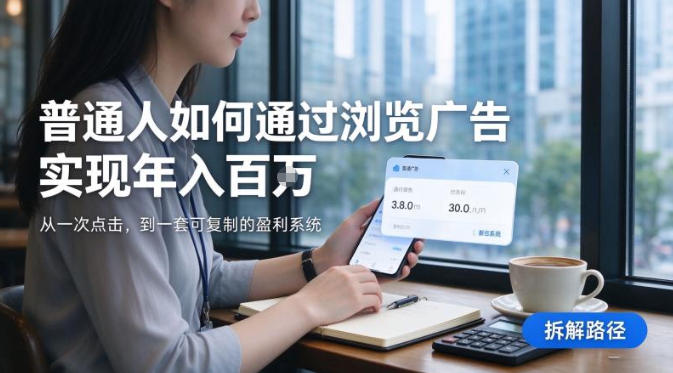 2026最新技术,24小时全自动浏览广告,全网独家项目,单台设备日入200+新手小白可快速上手,支持实地学习实地考察【揭秘】插图 2026最新技术,24小时全自动浏览广告,全网独家项目,单台设备日入200+新手小白可快速上手,支持实地学习实地考察【揭秘】插图
