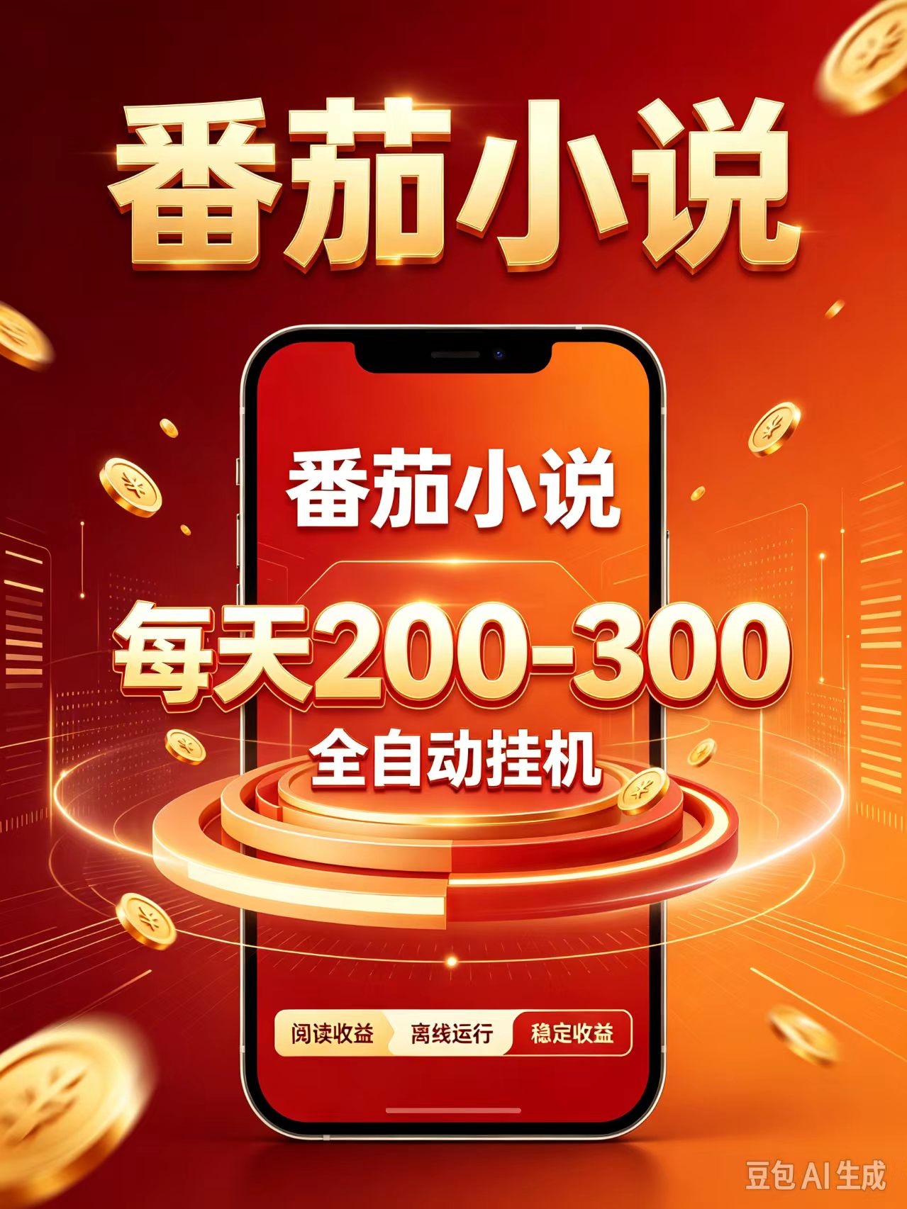 门槛极低的番茄全自动小说,日入200-300,项目非常火爆-副业部