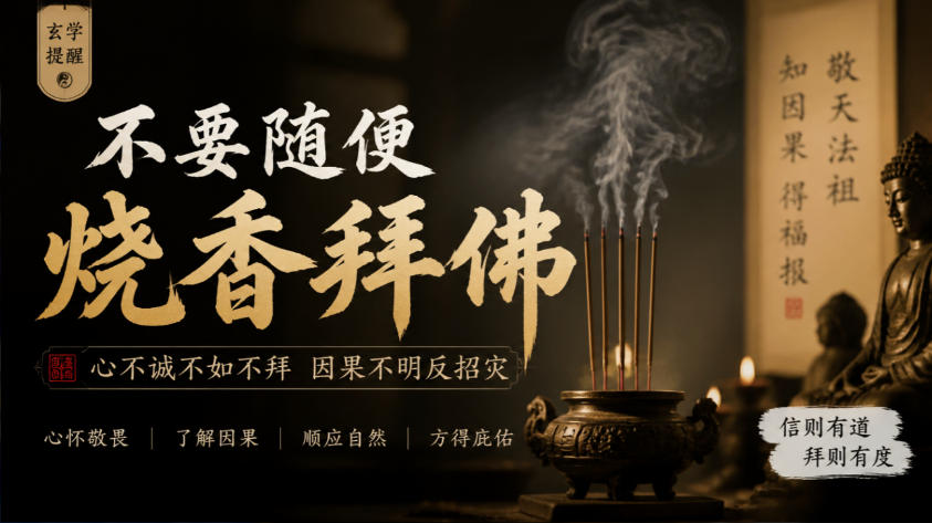某公众号付费文章：玄学提醒：不要随便烧香拜佛-副业部